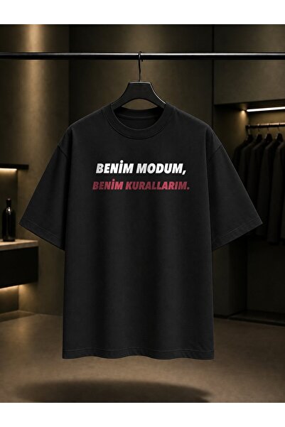 fame-stoned My Method, My Rules Written Printed Unisex 100% Cotton T-Shirt