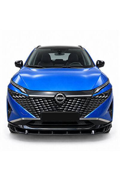 TMZ Garage Nissan Qashqai J12 Facelift 2024+ Parlak Siyah Ön Lip | Sportif Ön...