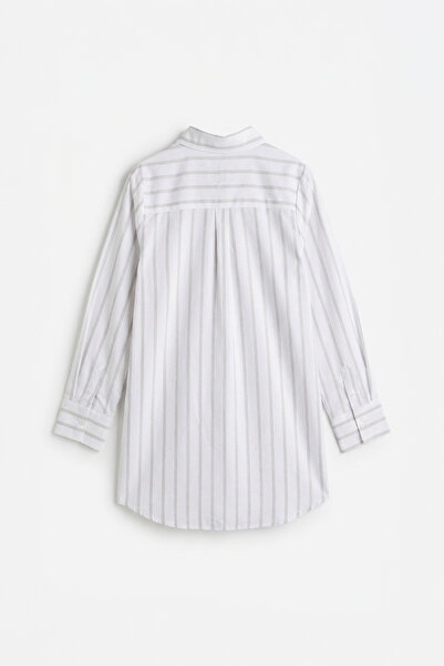 ALLDAY Long Shirt with Hidden Placket