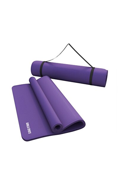 Gorilla Sports Saltea de yoga cu curea de transport 190 x 60/100 x 1,5 cm Vio...