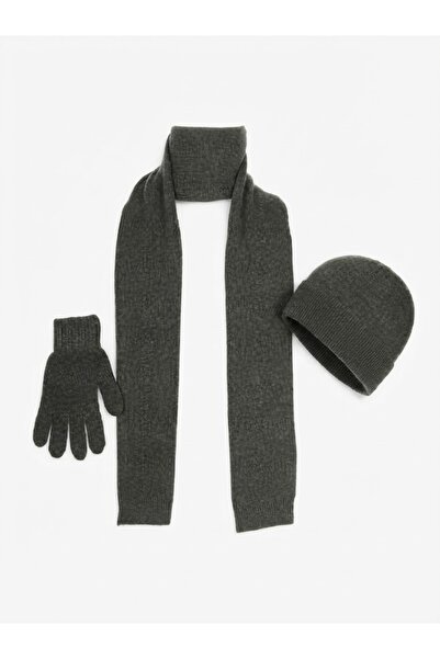 Fonem Fo 3093 Ivan 3-Piece Scarf Beanie Set