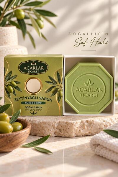 Acarlar Ticaret Pure Olive Oil Soap