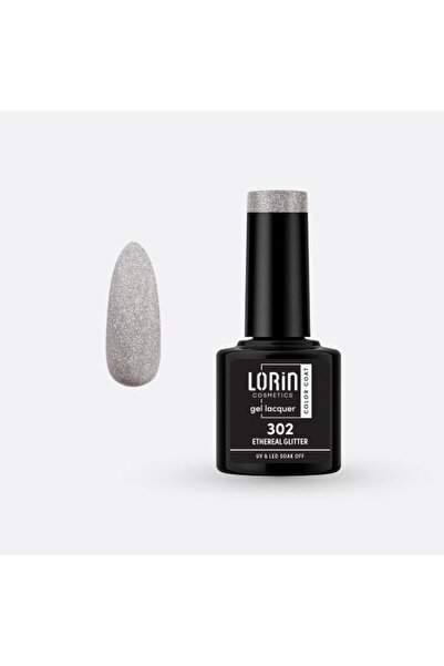 Lorin Cosmetics Lorin Ημιμόνιμο Βερνίκι Νυχιών Τζελ 8ml # 302 (Αιθέρια λάμψη)