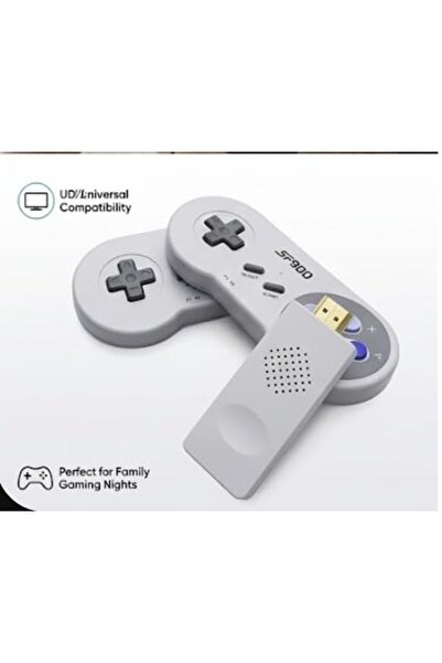 Generic SF900 2.4G Wireless Game Controller with 5000 Built-in Games