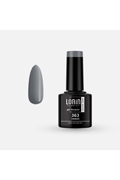 Lorin Cosmetics Lorin Ημιμόνιμο Βερνίκι Νυχιών Τζελ 8ml. # 363 (Θάνδερ)