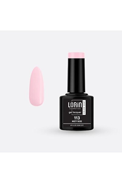 Lorin Cosmetics Lorin Ημιμόνιμο Βερνίκι Νυχιών Τζελ 8ml. # 113 (Μοβ Τριαντάφυ...