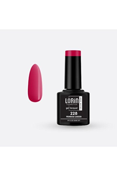 Lorin Cosmetics Lorin Ημιμόνιμο Βερνίκι Νυχιών Τζελ 8ml. # 228 (Κήπος Πριμρόο...