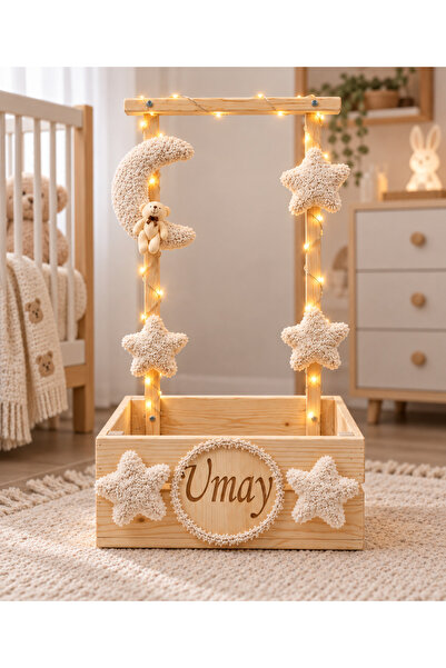 Umay Craft Kişiye Özel Premium Bebek Sepeti / Teyze - Hala Sepeti / Kırk Uçur...