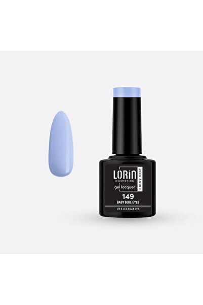 Lorin Cosmetics Lorin Ημιμόνιμο Βερνίκι Νυχιών Τζελ 8ml. # 149 (Μπλε Μάτια Μω...