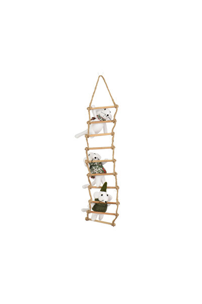 BraziPremium By OLLMA Decorațiune suspendată de Crăciun, șoricel pe scări cu ...