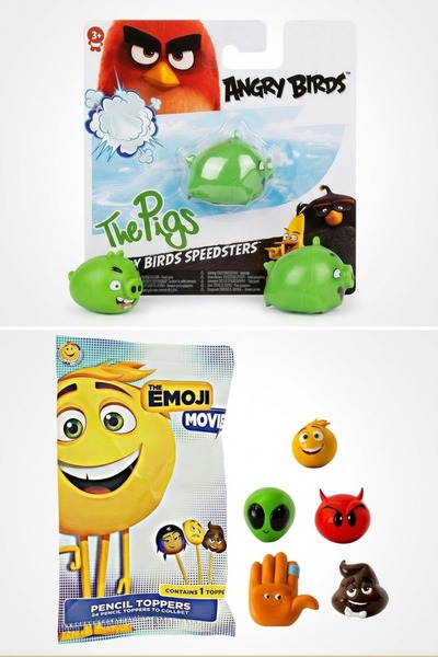 Genel Markalar Angry Birds Speedsters Figür Seti ve Emoji Filmi Sürpriz Kalem...