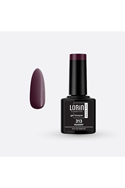 Lorin Cosmetics Lorin Ημιμόνιμο Βερνίκι Νυχιών Τζελ 8ml. # 313 (Μουλμπέρι) - ...