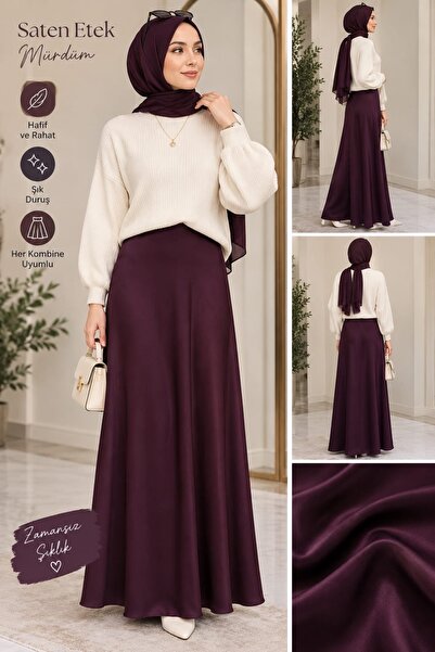KAREN satin skirt