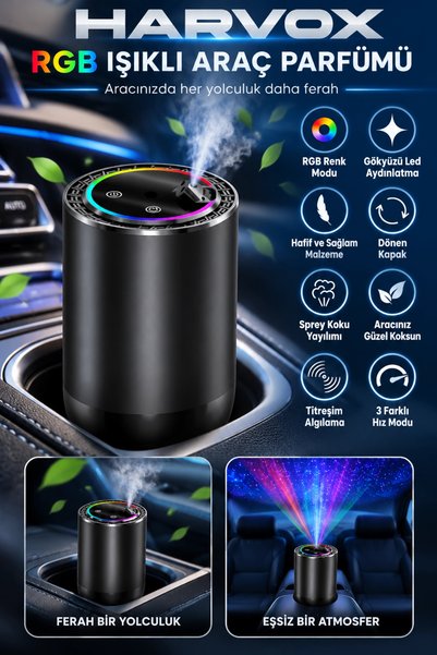 Blackbird Game Center Harvox HX-CF003 RGB Işıklı ve Gökyüzü Projeksiyonlu Ara...