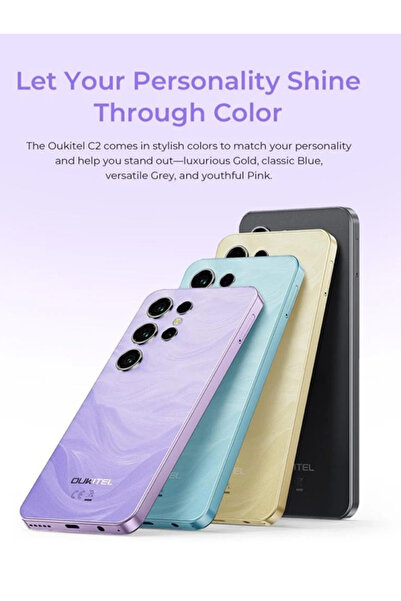 oukitel C2 Dual SIM 4G Phone – 4GB RAM + 12GB Storage, 64GB ROM, Middle East ...
