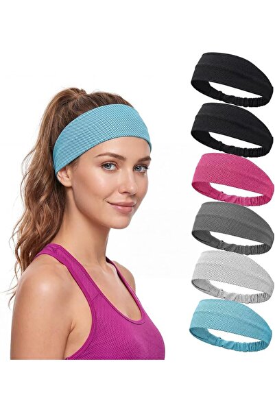 GENERAL Cooling Headbands for Women, Non-Slip Sweatbands for Yoga Running