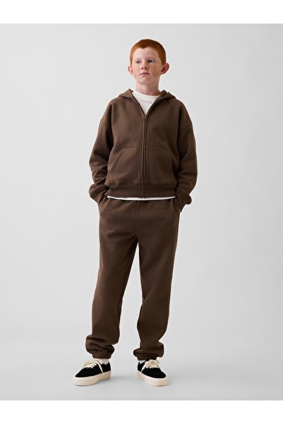 GAP Erkek Çocuk Kahverengi VintageSoft Relaxed Jogger Eşofman Altı