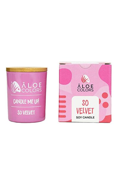 ALOE COLORS Σο Βέλβετ Αρωματικό Κερί 150γρ