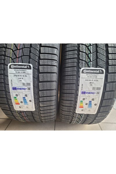 Continental 275/35r19 - 245/40r19 WinterContact TS860S SSR Set Olarak (4ADET)...