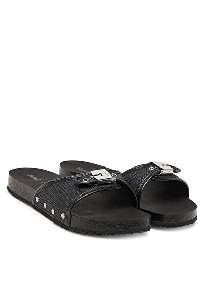 Scholl Sandale Damă Negre 1004 Heaven Ad F32009