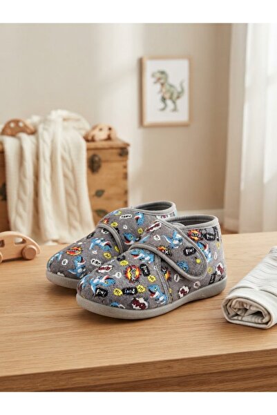 nuh kids Χειμερινά παπούτσια παντόφλες με ρυθμιζόμενο Velcro για καθημερινή χ...