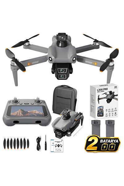 Skycore L300 ULTRA GPS 2 BATARYA Dokunmatik Ekranlı Kumandalı Çift Kameralı E...