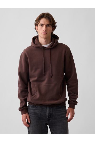 GAP Erkek Kahverengi VintageSoft Relaxed Sweatshirt
