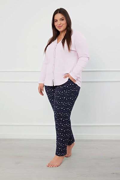 Other Pijamale de damă Libra, cu mâneci lungi și pantaloni lungi, XL