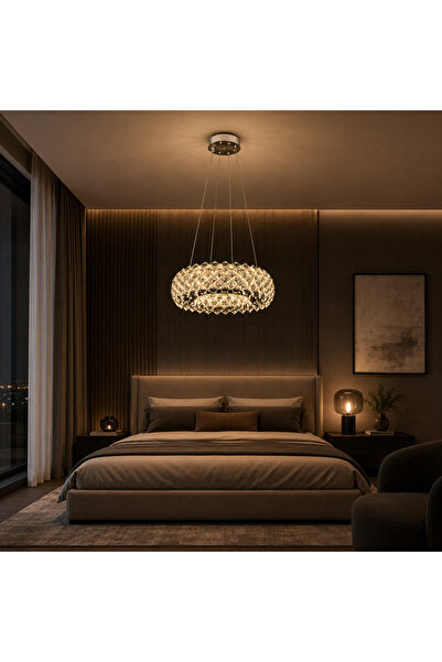 OEM KALTO Nobile Crystal Chandelier, 72W, Ψυχρό/Ζεστό/Ουδέτερο φως, Ρυθμιζόμε...