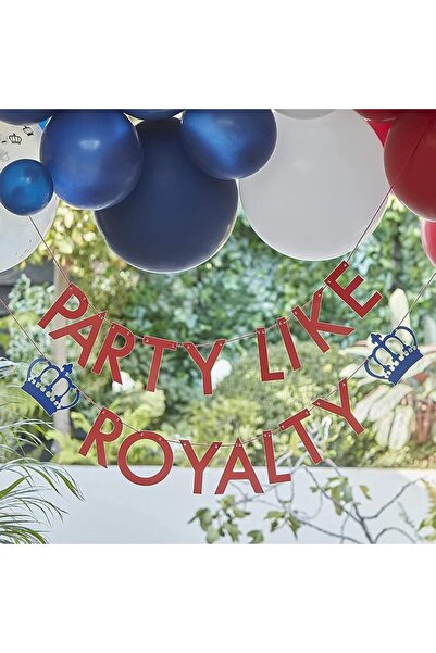 Ginger Ray Party Like Royalty Paper Bunting