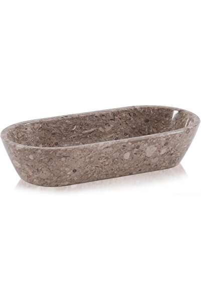 Radicaln Oceanic Marble Dough Bowl 10 Inch Handmade Natural Stone Decorative ...