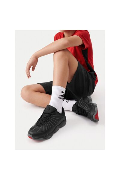 SHAQ Ghete de baschet pentru băieți 5907964136231 Negru