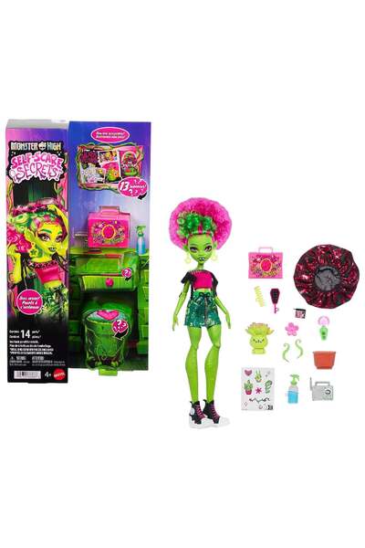 mattel MONSTER HİGH JHK45 SELF SCARE SECRETS GÜZELLİK SIRLARI VENUS MCFLYTRAP...