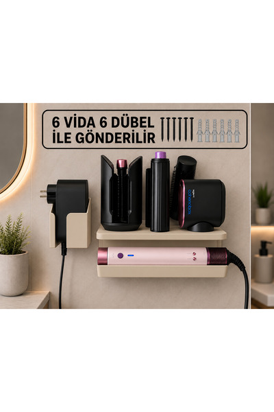 DYSON COANDA 2X UYUMLU STAND SETİ/ DUVAR TUTUCU / CO-ANDA 2X (SADECE STANDLAR GÖNDERİLİR)