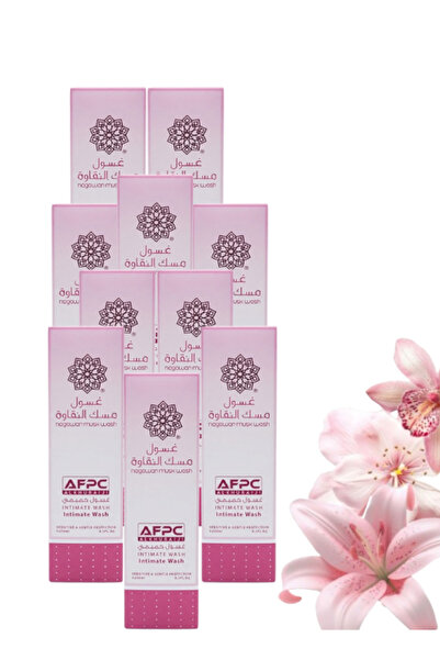 ALKHURAIJI 10 Pieces Afpc Nagawan Musk Wash Intimate Wash 250 ML