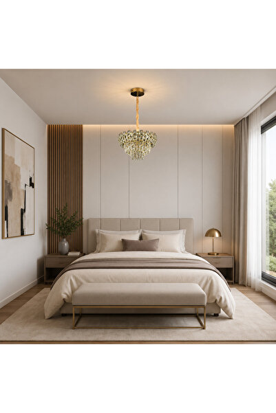 Alessandro DESIGN Candelabru Cristal HERT Nobile, 24W, 4xE14, Lumina Rece/Cal...