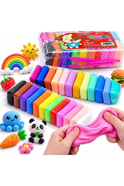 JML Smart Modeling Clay, Easy to Model 90-100g Foam 12/set Wholesale