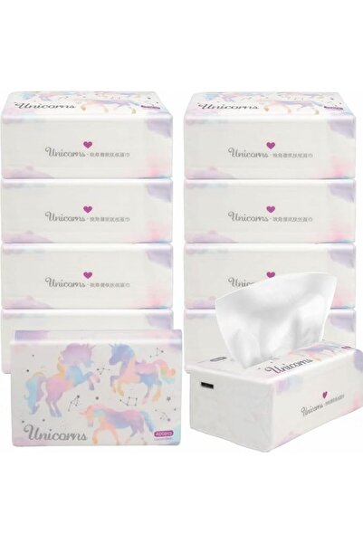 NALACAL Facial Tissue, Small Soft Disposable Toilet Paper, 4-Ply Wood Pulp Fi...