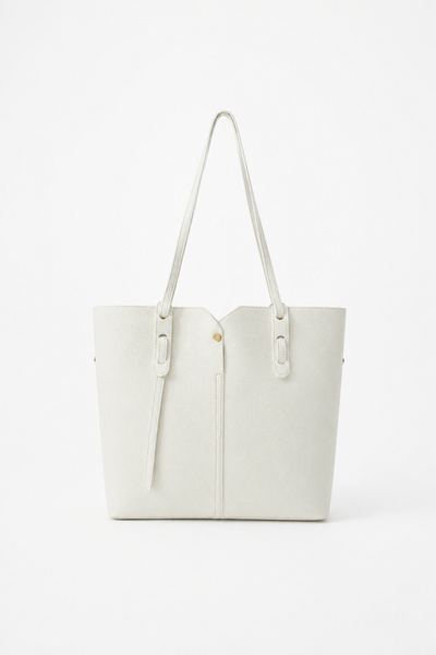 louisiana polo Jkln Women's Shoulder Bag Large Volume Casual White Bag Im630