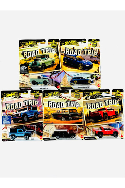 HOT WHEELS 2026 Car Culture Road Trip Case V