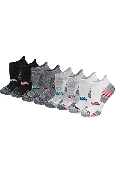 SAUCONY جوارب رياضية متعددة القطع ذات أداء عالي مع شريط للكعب