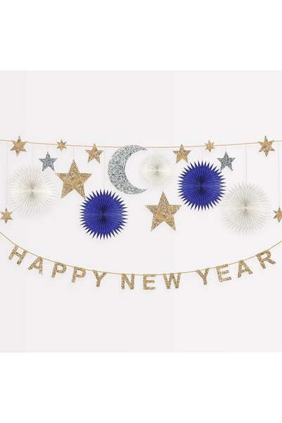 Meri Meri Celestial New Year Garland