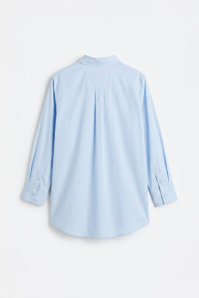ALLDAY Long Shirt with Hidden Placket
