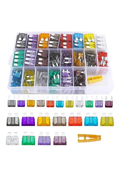 Generic Car Fuse Assortment Kit 485Pcs, 264 Small Blade Fuses Automotive + 22...