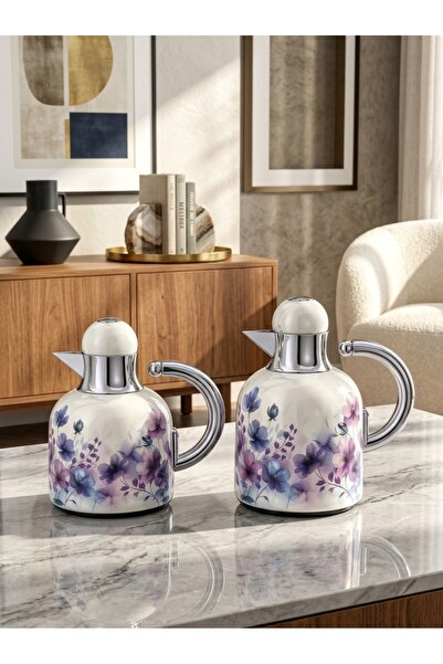 Generic Trams Set for Tea and Coffee Serving, Steel, 600 ml + 1 L, Luxury and...
