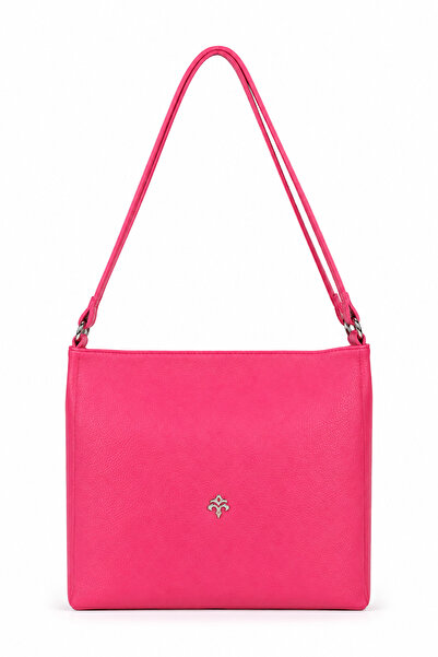 louisiana polo Jkln Women's Shoulder Bag Large Volume Daily Fuchsia Bag Im535