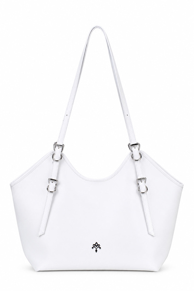 louisiana polo Jkln Women's Shoulder Bag Large Volume Casual White Bag Im584