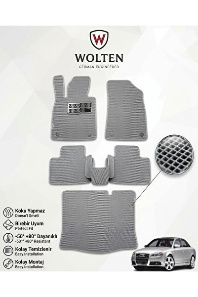 w wolten german engineered AUDİ-A4-SEDAN-(2008-2015) İÇİN EVA İÇ PASPAS TAKIM...