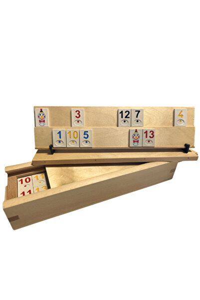 unbranded Rummy Game with Plastic Pieces – Natur