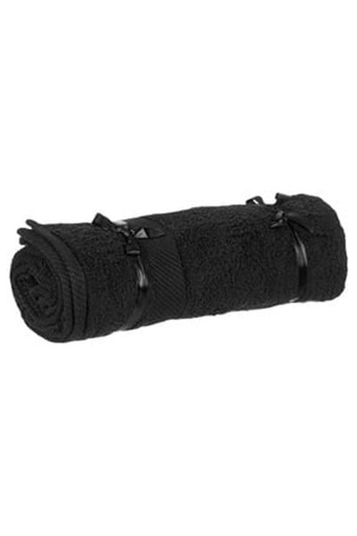 OEM Prosop de Baie din Bumbac Negru 140x70cm
